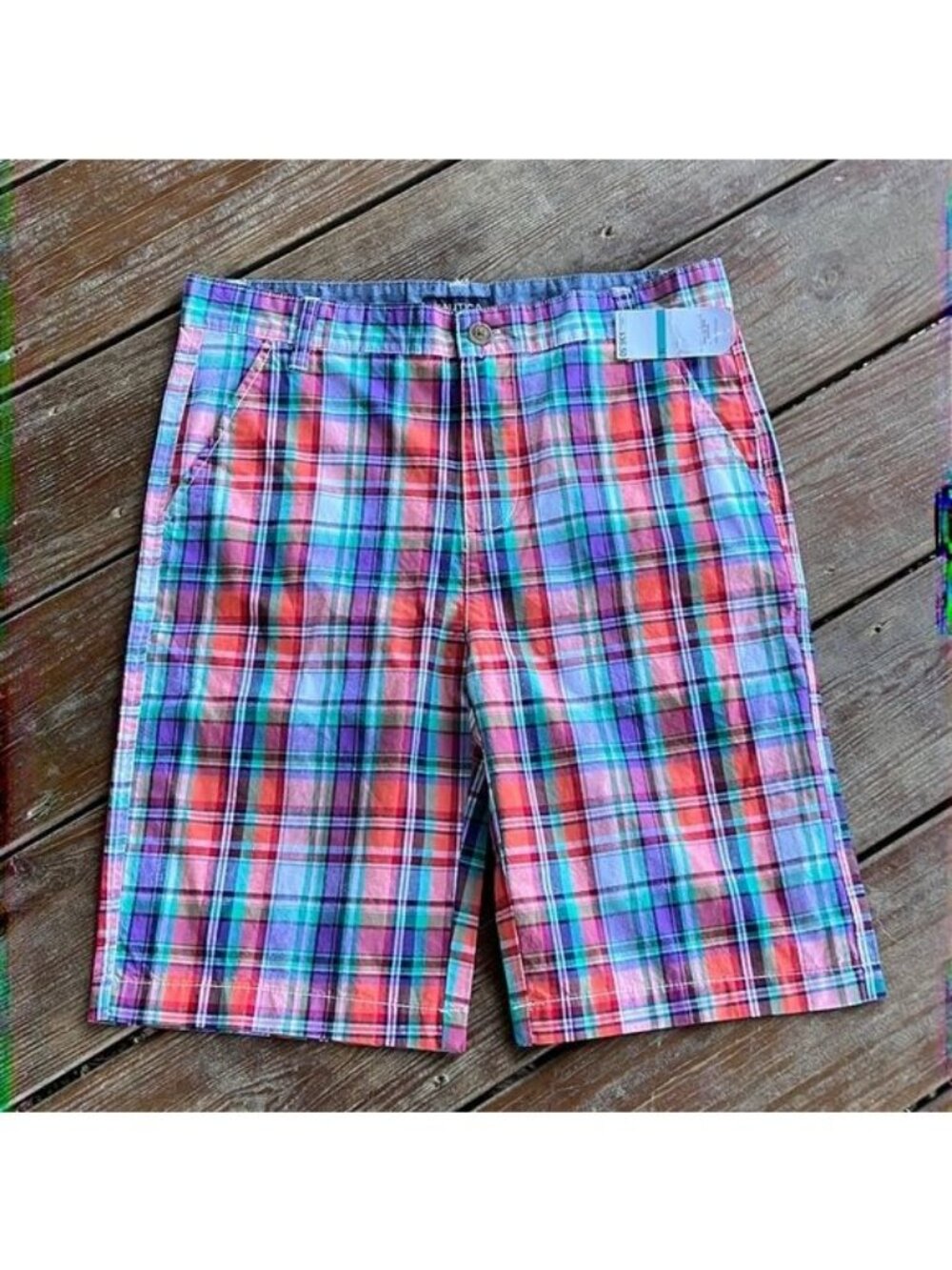 Nautica Boys “Jordyn” Plaid‎ Shorts